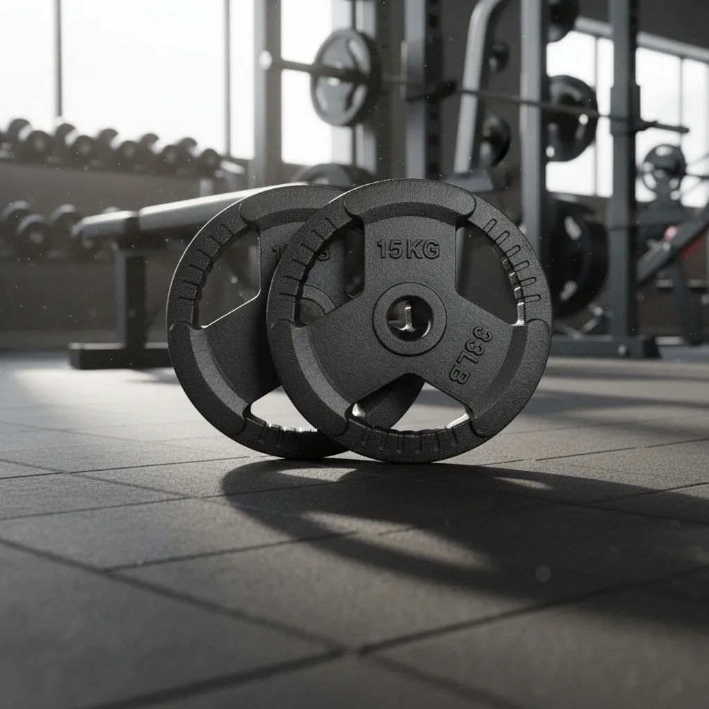 Par de Discos de Acero IronFit 15kg 2"