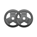 Par de Discos de Acero IronFit 3 brazos 15kg 2"