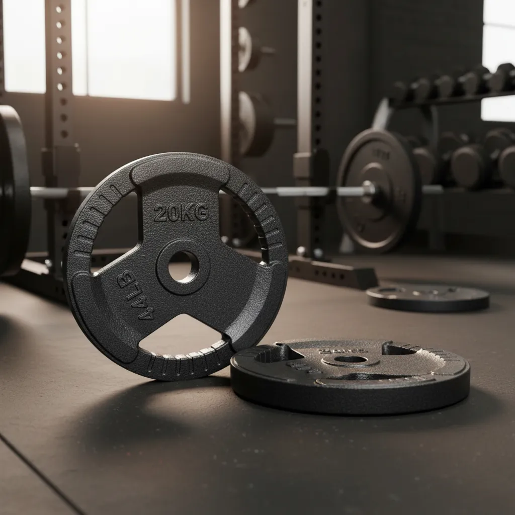 Par de Discos de Acero IronFit 20kg 2"