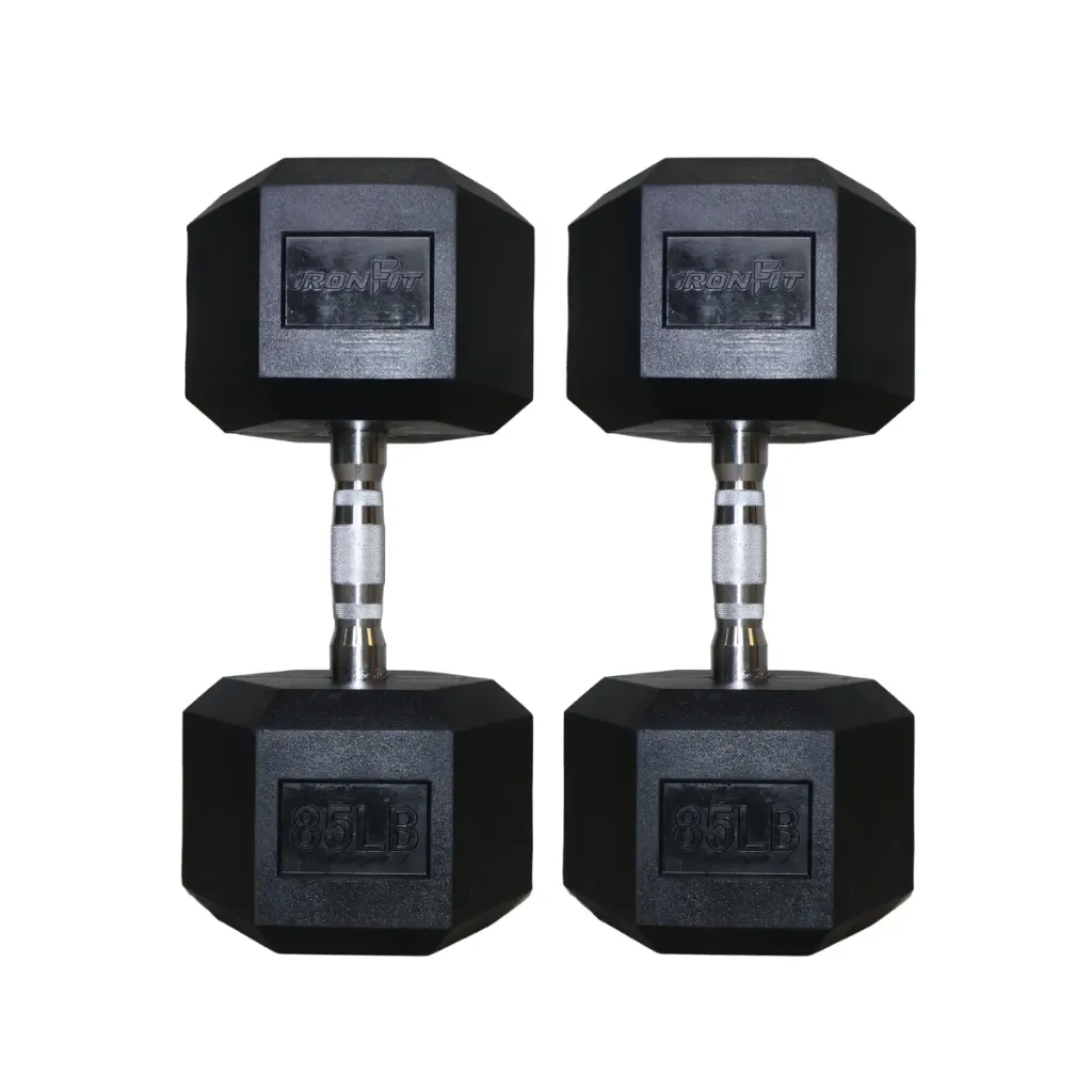 [A000028635] Par de Mancuernas Hexagonales IronFit 85 Lb