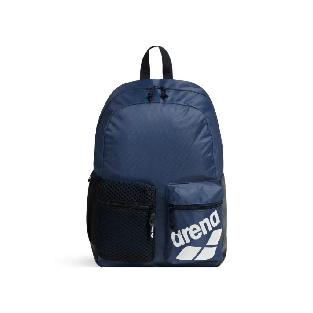 [A000028741] Mochila Deportiva Arena One Go 30L Repelente al Agua (Azul Marino)