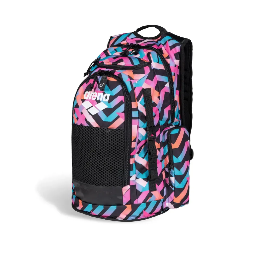 [A000028765] Mochila Arena All Set 45L Estampada (Negro Texturizado)
