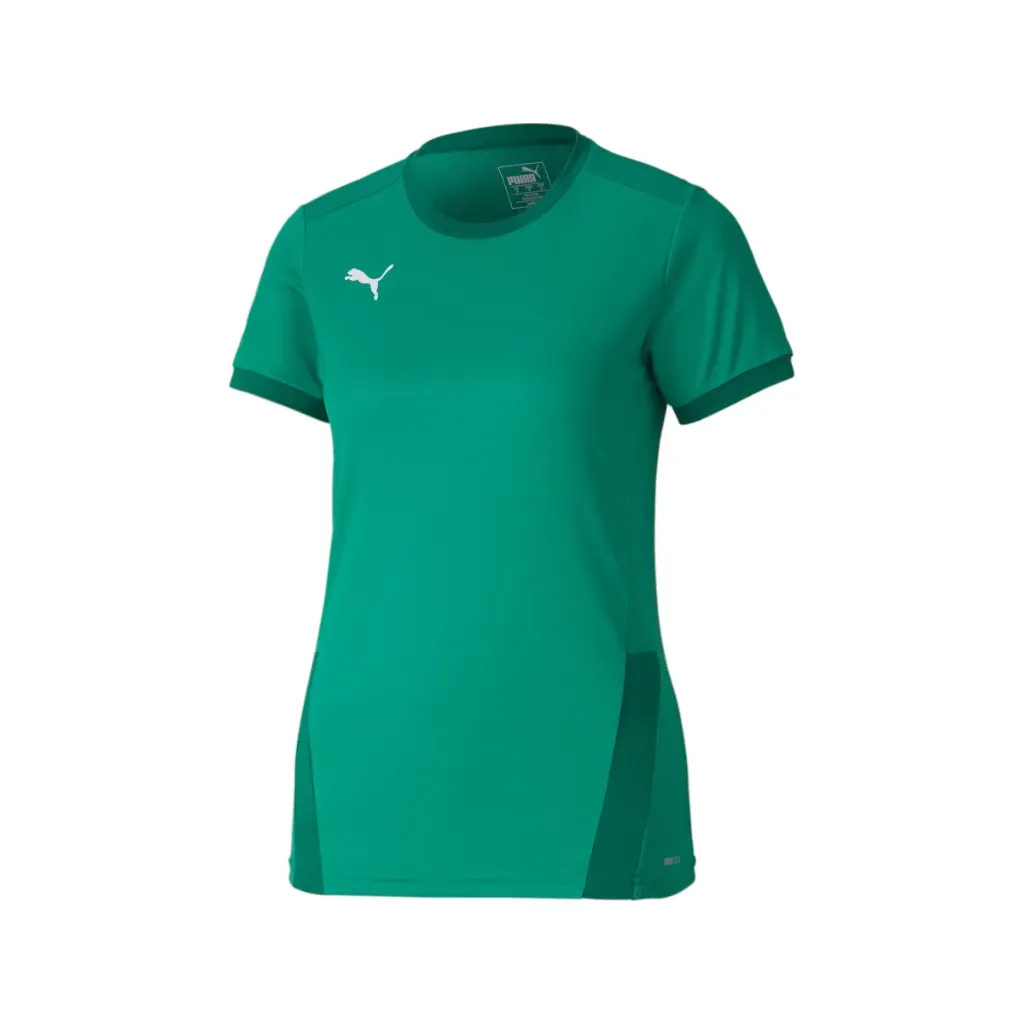 [A000029084] Playera Puma TeamGOAL 23 para Mujer (Verde Pimienta/Verde/Blanco, XS)