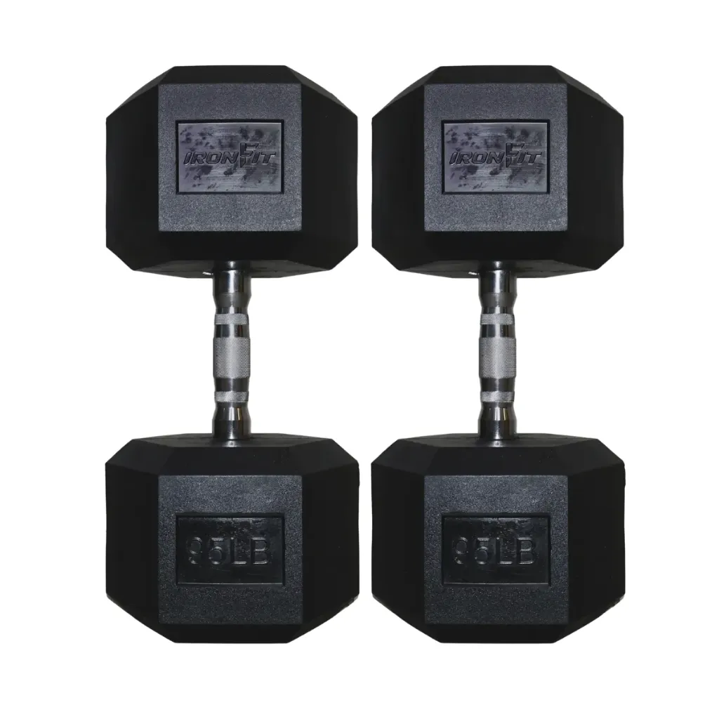 Par de Mancuernas Hexagonales IronFit 95 Lb
