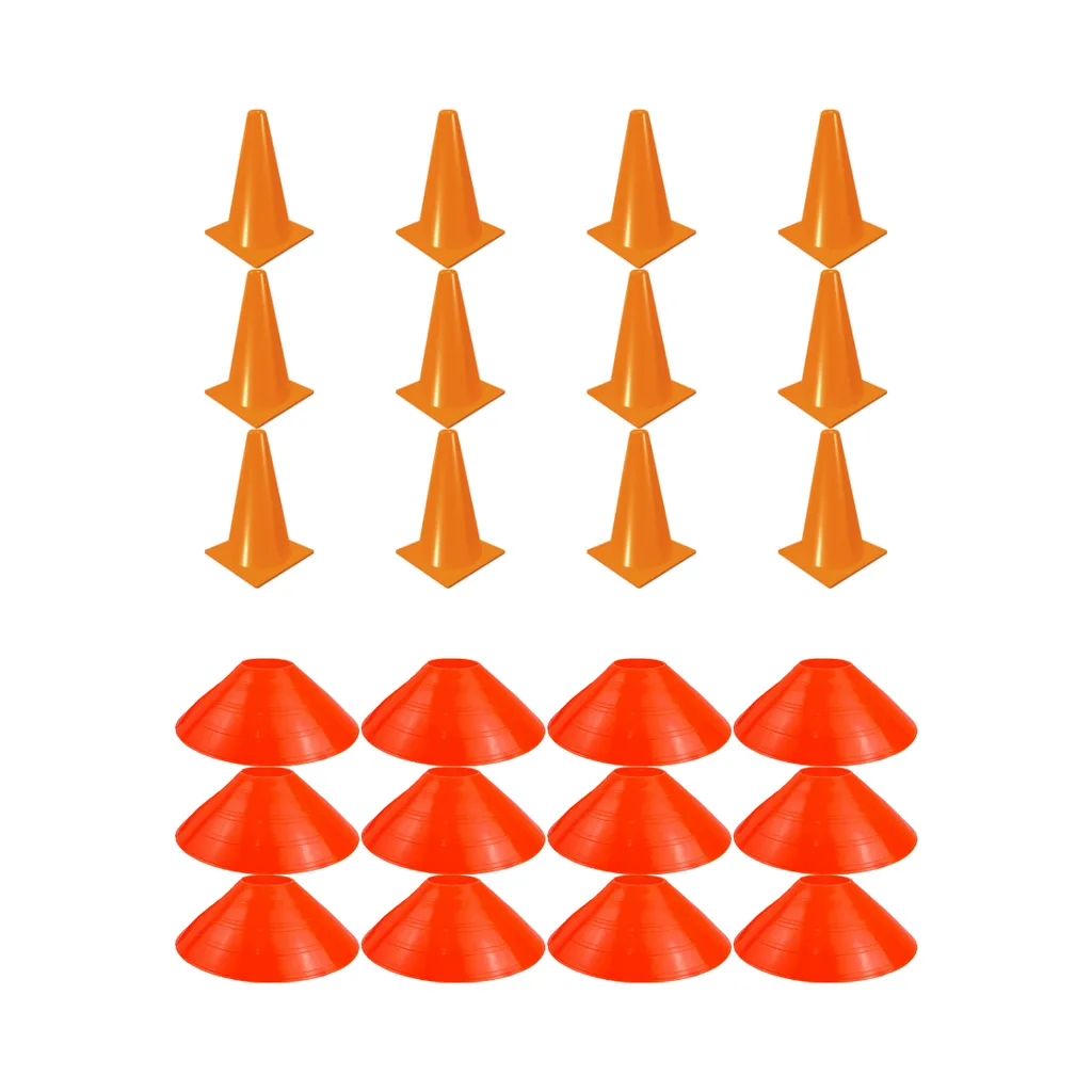 Pack 24 Piezas Conos y Platos Wod Pro 23 cm