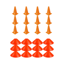 Pack 24 Piezas Conos y Platos Wod Pro 23 cm