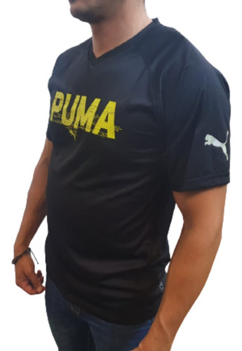 [A00008620] ​Playera deportiva Pwrcool Graphic Puma Hombre (S)