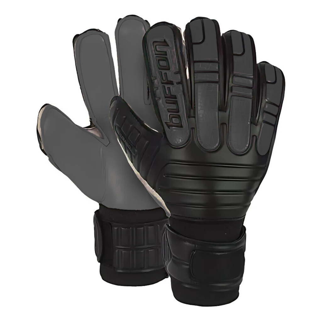 [A00009592] Guantes Portero Buffon Tyrano Básicos Adulto (Negro, 9)