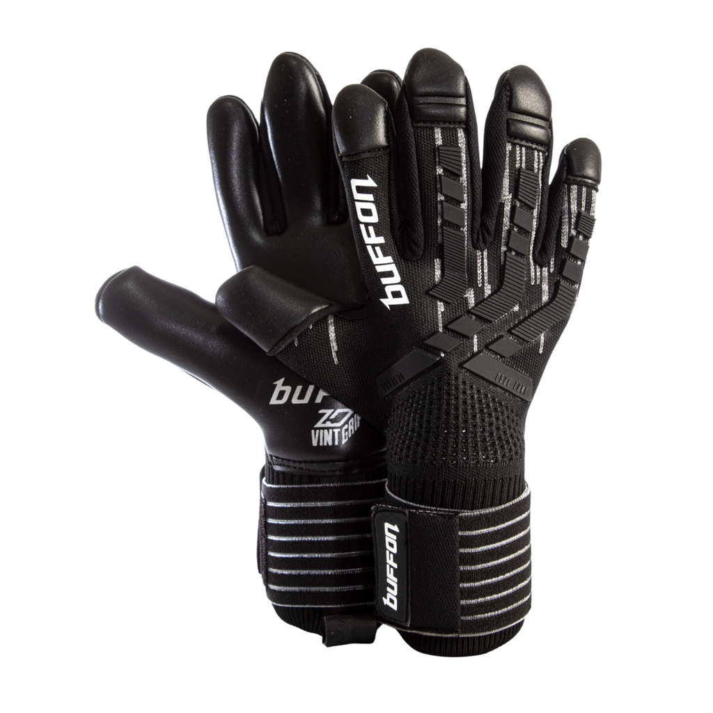 [A00009598] Guantes Portero Buffon Supremo Pro Adulto (Negro, 7)