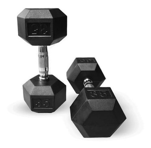 Par de mancuernas hexagonales 35 Libras FTS