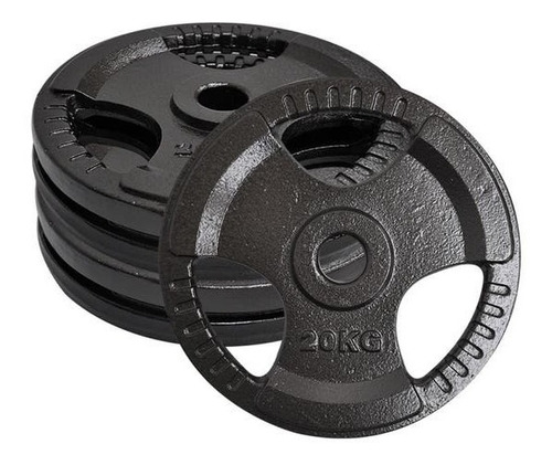 Par de discos acero 20 kg olímpicos Wod Pro