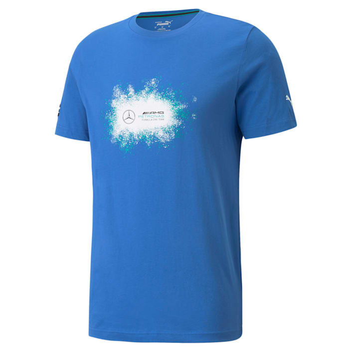 [A000011876] Playera Puma Mercedes Benz Plus para hombre (Azul, S)