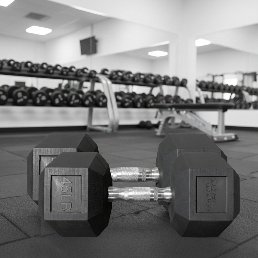 Par de Mancuernas Hexagonales Wod Pro 5 Lbs