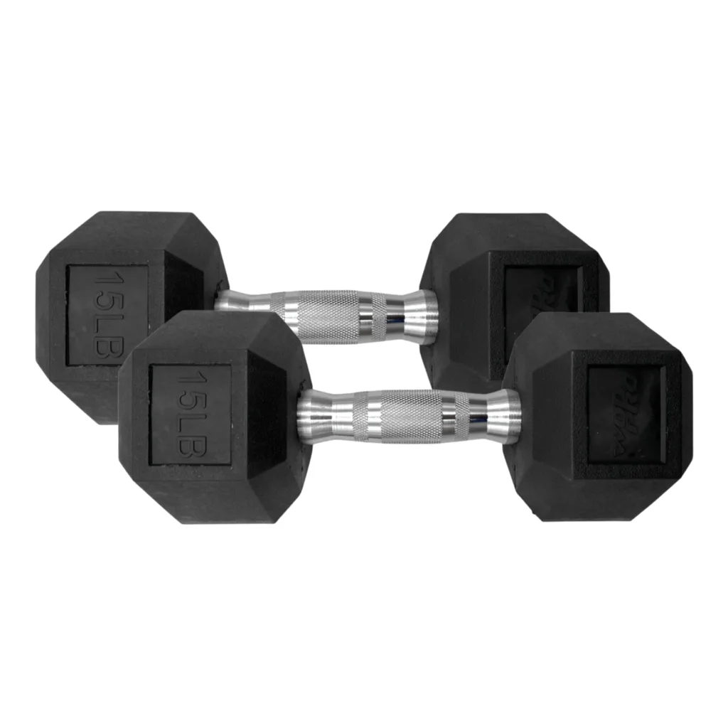 [A000012146] Par de Mancuernas Hexagonales Wod Pro 15 Lbs