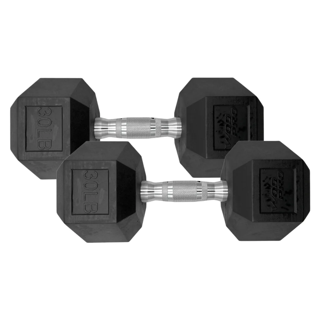 Par de Mancuernas Hexagonales Wod Pro 30 Lbs