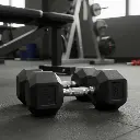 Par de Mancuernas Hexagonales Wod Pro 30 Lbs