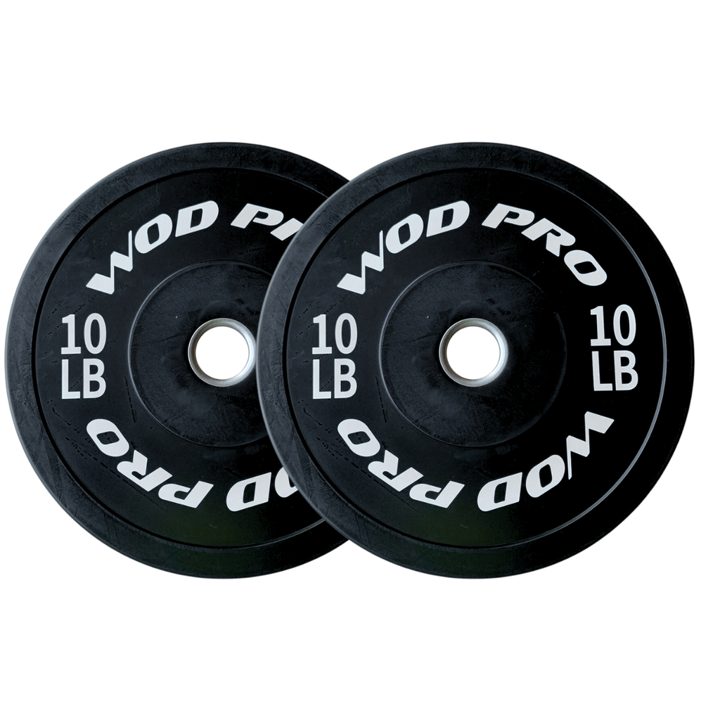 [A000012161] ​Par de discos bumper rígidos 10 lb Wod Pro