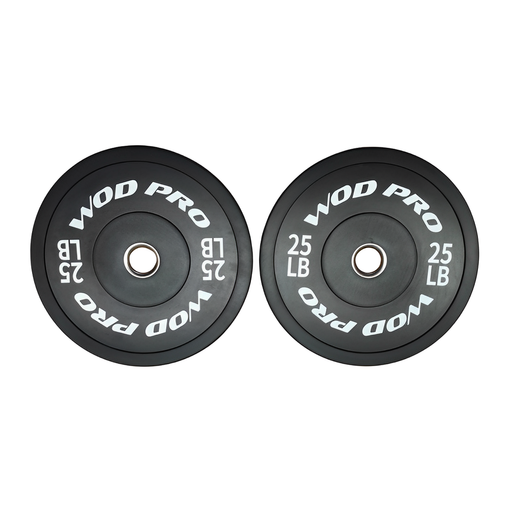 [A000012164] ​Par de discos bumper rígidos 25 lb Wod Pro