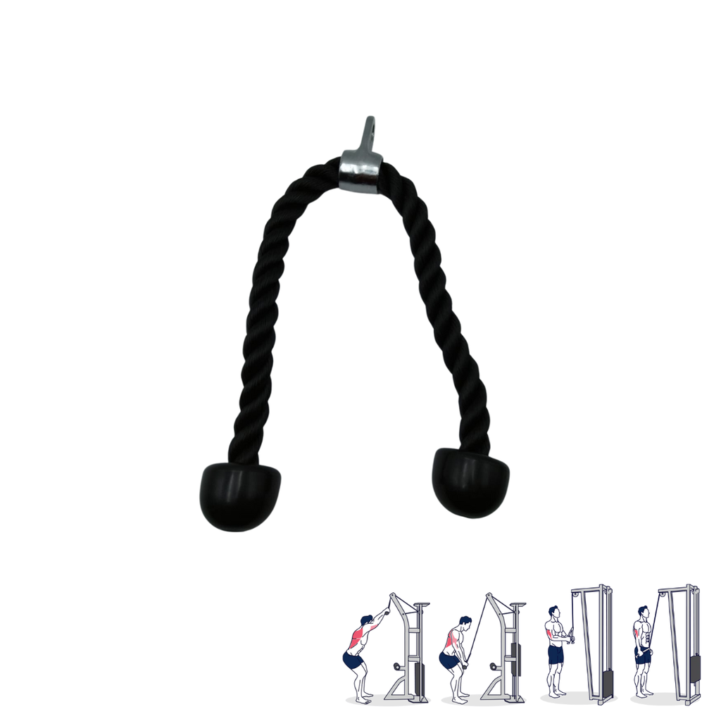 [A000012212] Agarre doble de cuerda para tríceps Wod Pro