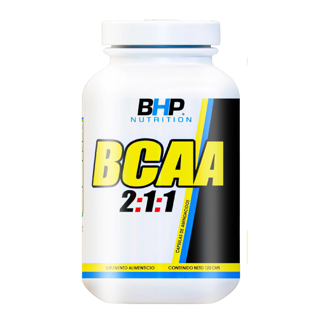 Aminoácidos BHP Nutrition 120 Caps BCAA 2:1:1