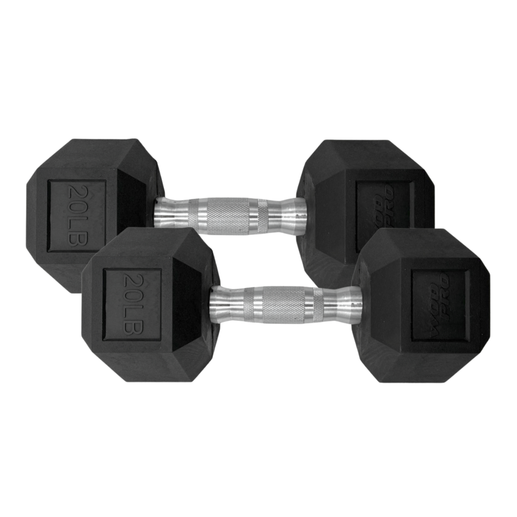 Par de Mancuernas Hexagonales Wod Pro 35 Lbs