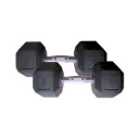 Par de Mancuernas Hexagonales Wod Pro 35 Lbs