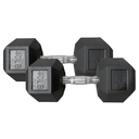 Par de Mancuernas Hexagonales Wod Pro 40 Lbs
