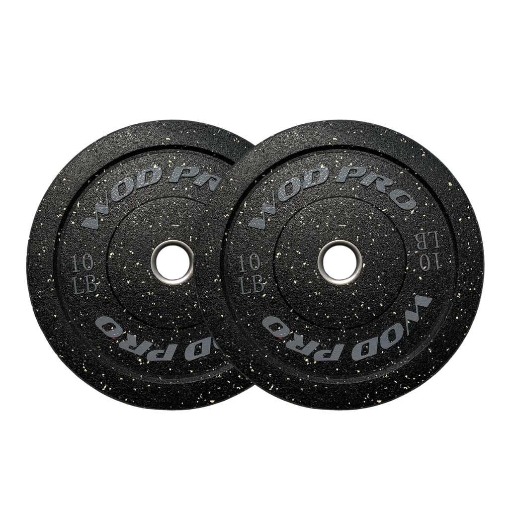 ​Par de discos bumper hi-temp 10 libras Wod Pro