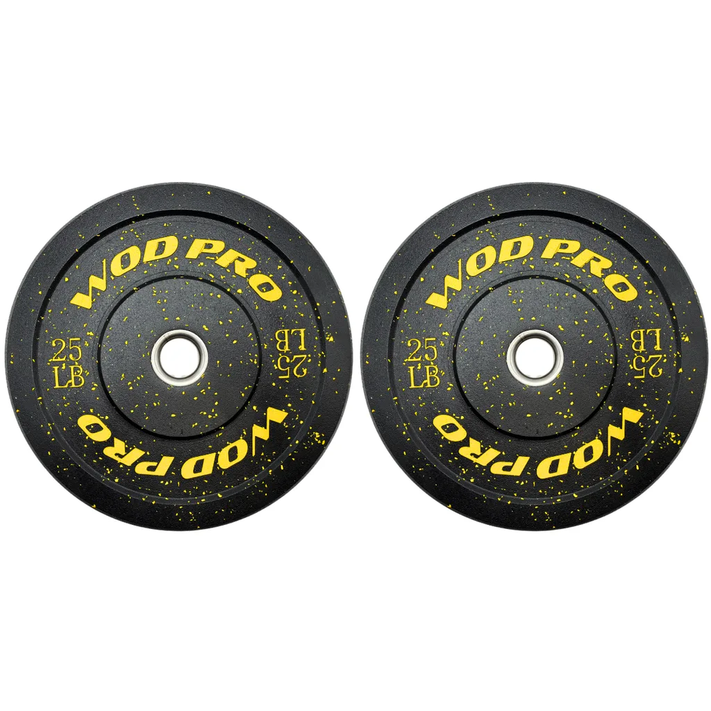 [A000013678] ​Par de Discos Bumper Hi-Temp Wod Pro 25 lbs