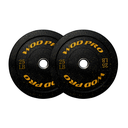 ​Par de Discos Bumper Hi-Temp Wod Pro 25 lbs