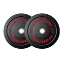 ​Par de Discos Bumper Hi-Temp Wod Pro 45 lbs