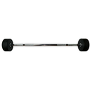 Barra recta con peso integrado 25 kg