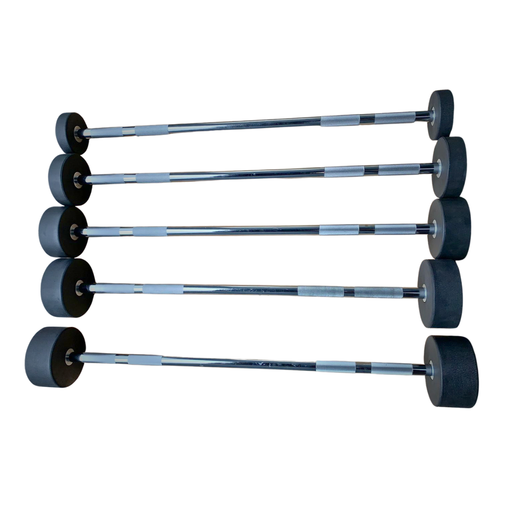 [A000013687] Set de 100 kg barras rectas con peso integrado Wod Pro