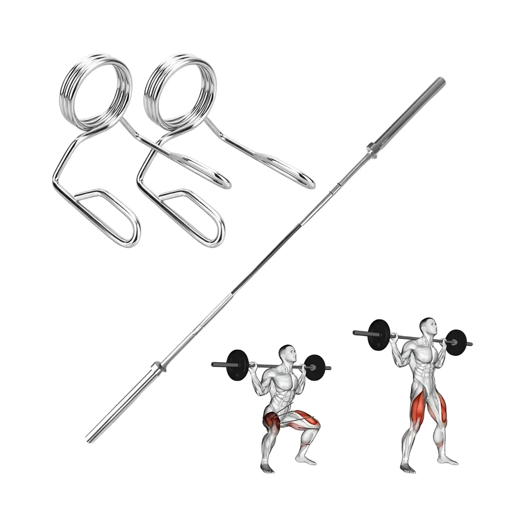 [A000013694] Barra Olímpica Wod Pro Sin Bujes 20 Kg (Cromado)