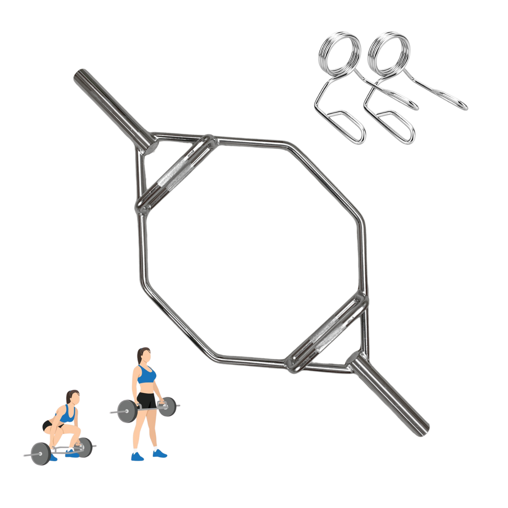 Barra olímpica hexagonal 450 kg Wod Pro