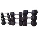 Set 550 libras de mancuernas hexagonales de 5 a 50 libras Wod Pro