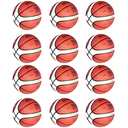 Pack 12 balones de baloncesto BG4000 No.7 Molten