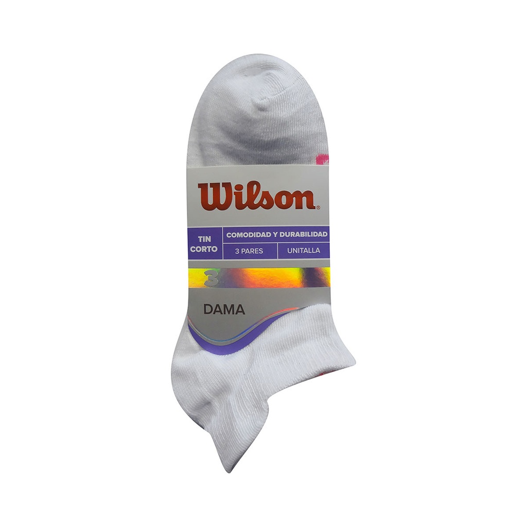 Calcetines Wilson básicos para mujer 3 pares