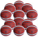 Pack 12 balones de baloncesto Molten B7G3800 Piel Sintética