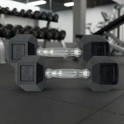 [A000012144] Par de Mancuernas Hexagonales Wod Pro 10 Lbs