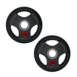 [A000012206] Par de discos de acero recubiertos 5 kg 2" Wod Pro