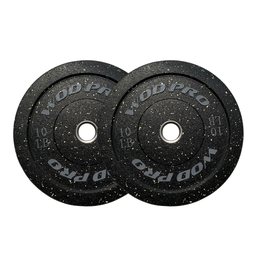 [A000013673] ​Par de discos bumper hi-temp 10 libras Wod Pro