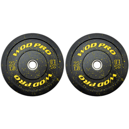[A000013678] ​Par de Discos Bumper Hi-Temp Wod Pro 25 lbs