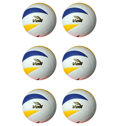 [A000013916] Paquete 6 Balones voleibol Voit VRTX-800 No.5