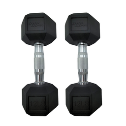 [A000014778] Par de mancuernas hexagonales 12 libras Wod Pro