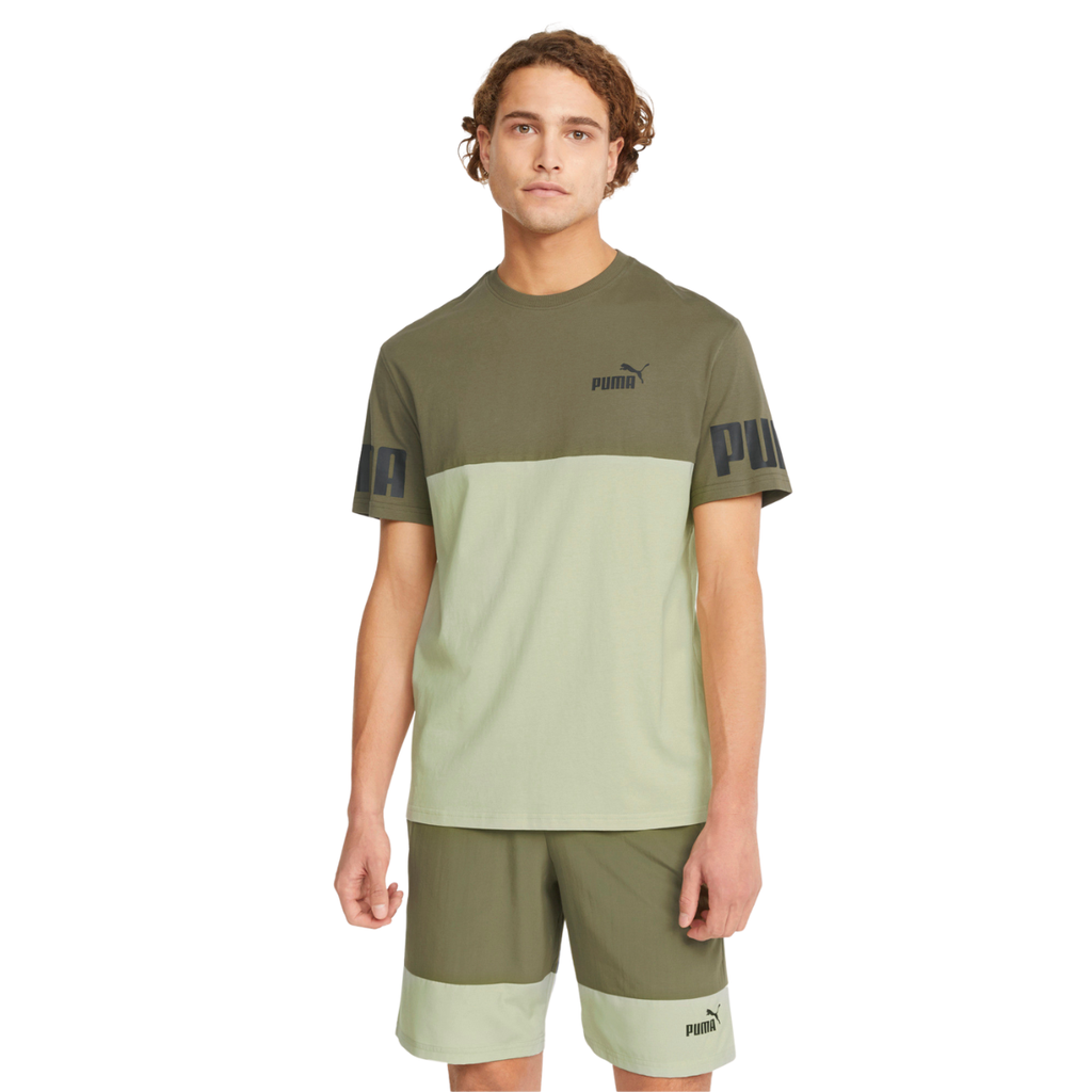 Playera Puma Power Colorblock