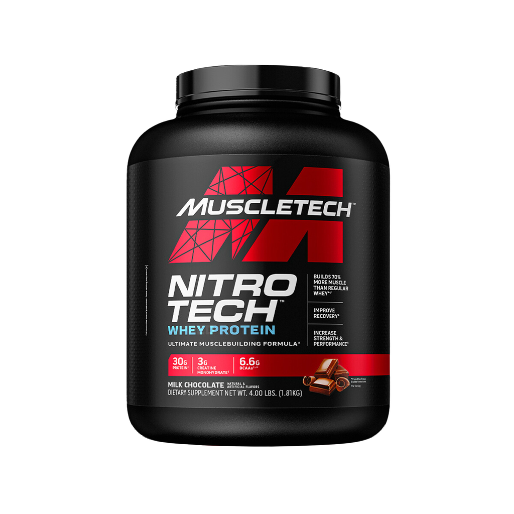Proteína MuscleTech Nitro-Tech Whey 4 lb