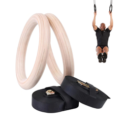 [A000015528] ​​​Par de Aros de Madera Wod Pro para Crossfit