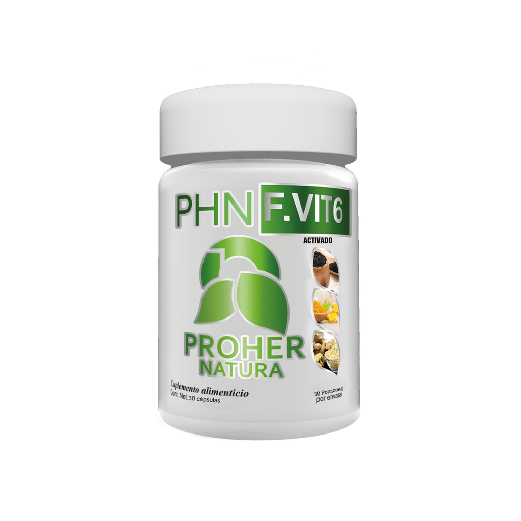 Suplementos PHN F VIT6 en cápsulas