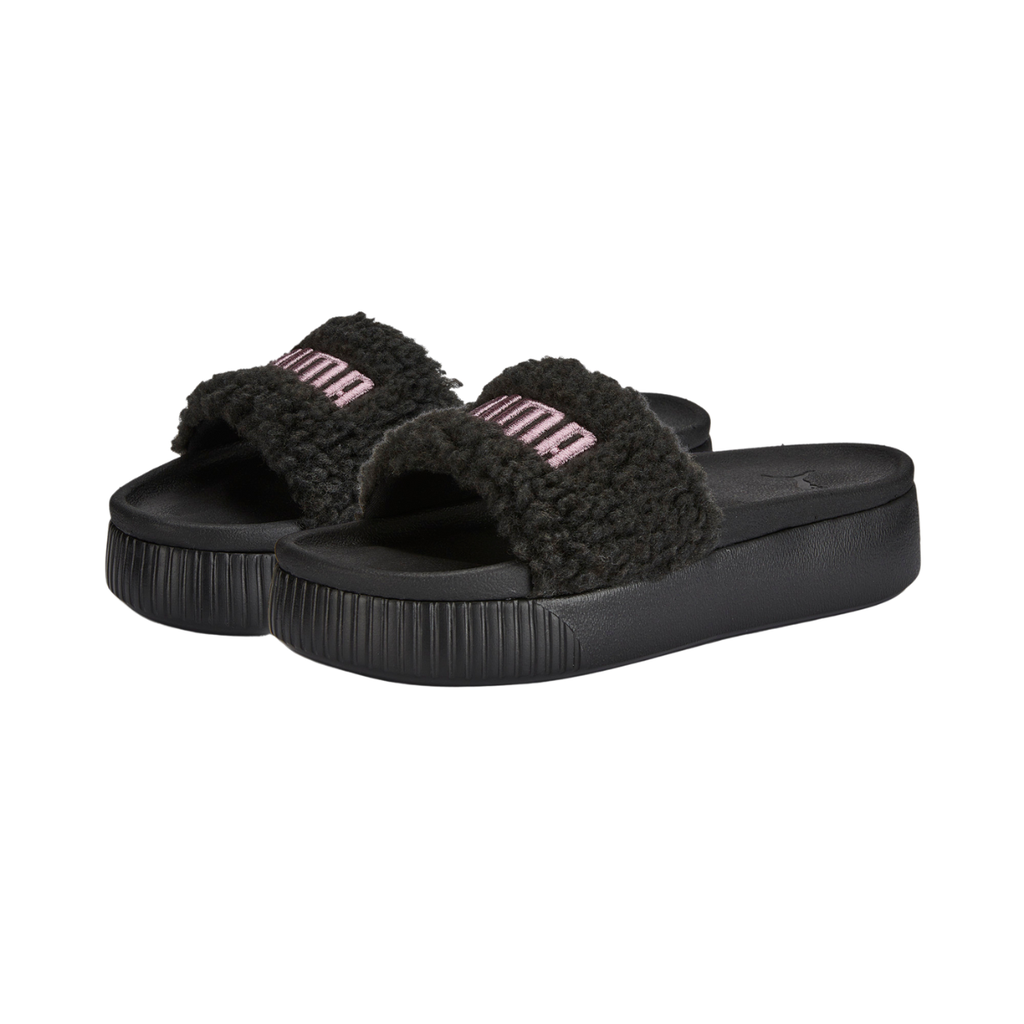 Sandalias Puma Platform Sherpa para mujer